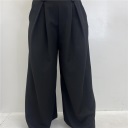pantalone ampio con cintura pantagonna